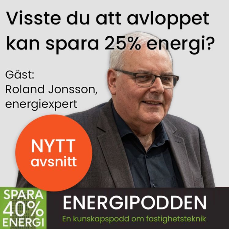 cover art for Visste du att avloppet kan spara 25% energi? 