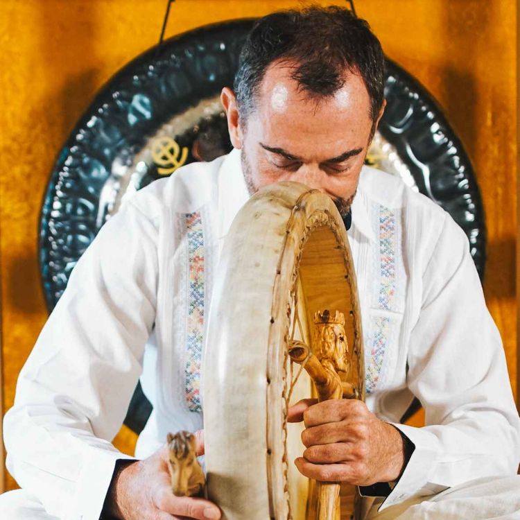cover art for When Shamanic drumming and sound healing becomes a soul purpose with Pete Bengry