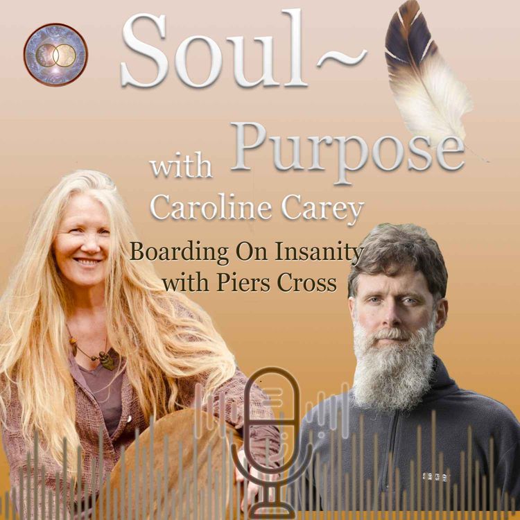 cover art for Boarding On Insanity the experience and the documentary - with Piers Cross