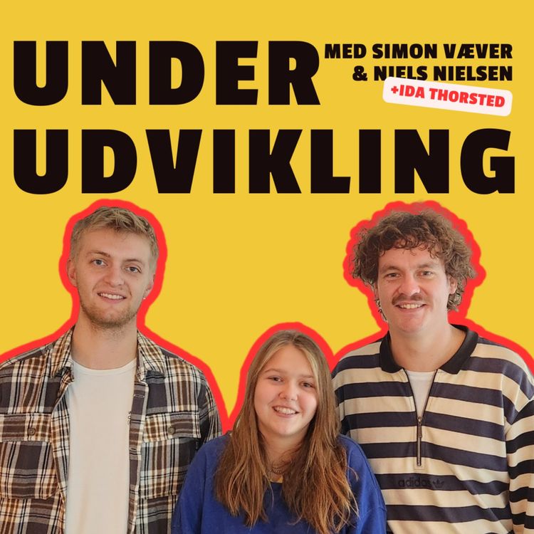 cover art for S03 E12 - I PRAKTIK SOM KOMIKER M. IDA THORSTED