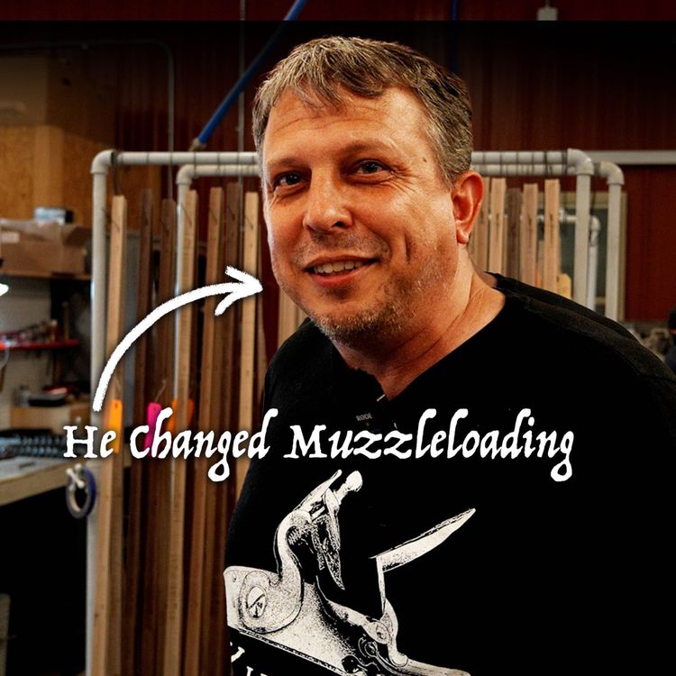 cover art for "Not an artist" - Jim Kibler on Muzzleloading, Business, and Philosophy