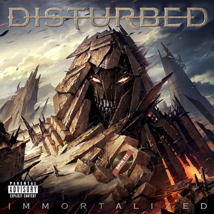 cover art for Immortalized - Disturbed | Album Review & Ranking: Episode 235 (Connor's Pick)