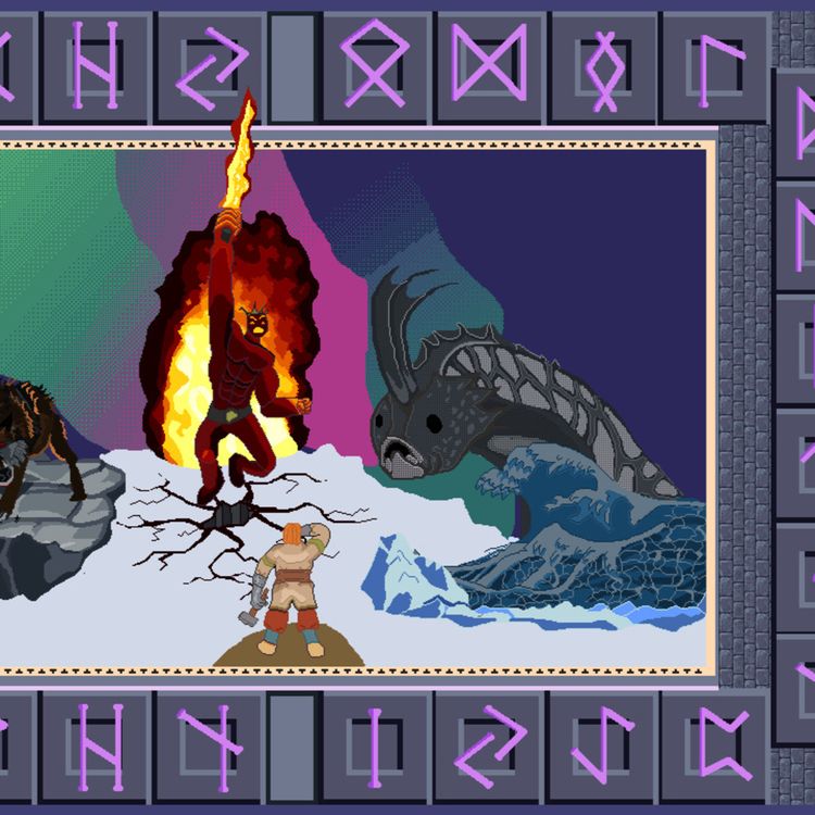 cover art for T02-Ep16. El fin del inicio, el Ragnarök/Ft. RandomRojo