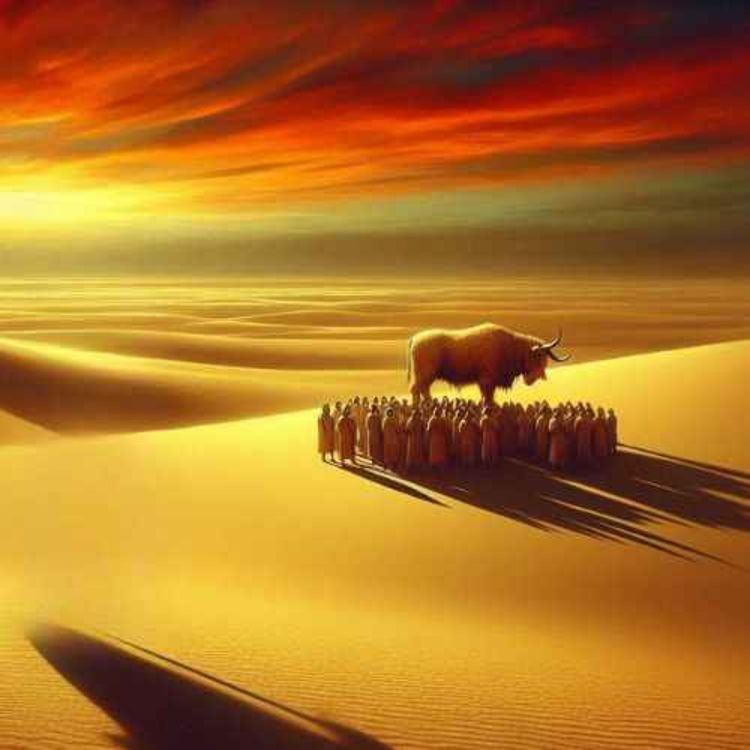 cover art for Ki Sisa – Today, Tomorrow The Chicago Bulls and the Golden Calf