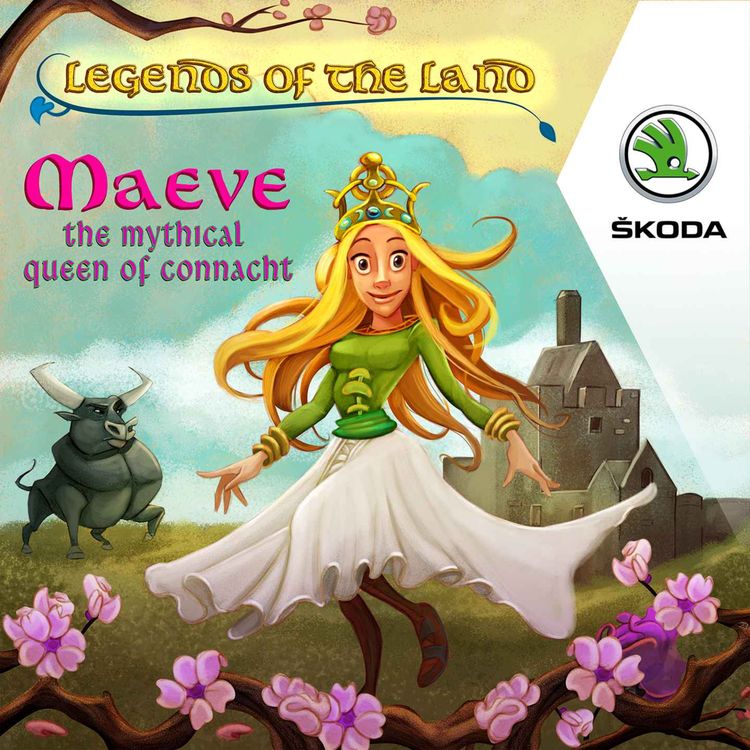 cover art for Queen Maeve and the Cattle Raid of Cooley