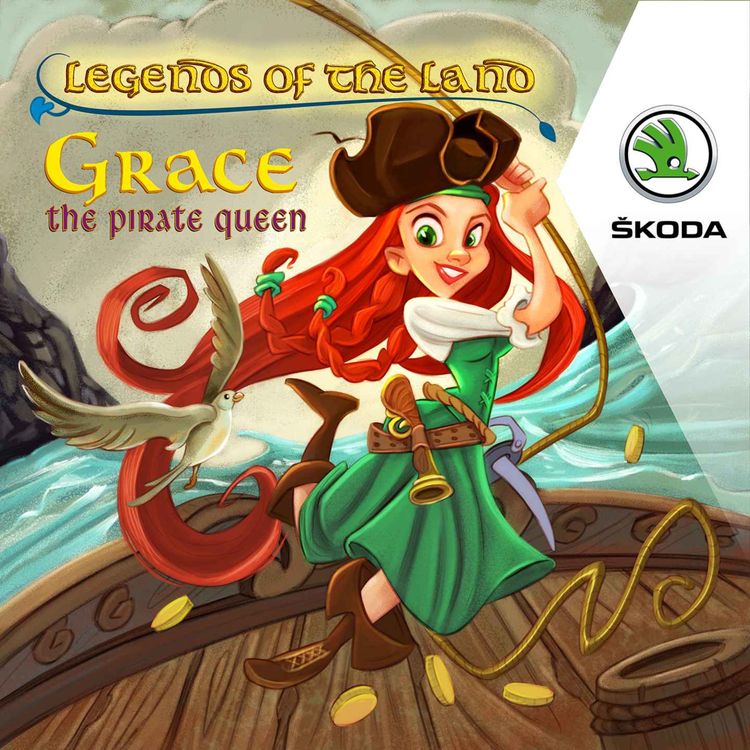 cover art for Grace O'Malley, the Pirate Queen