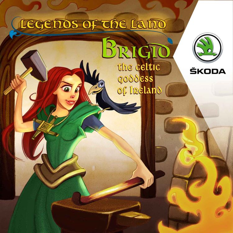 cover art for Brigid, the much-loved Goddess and Saint