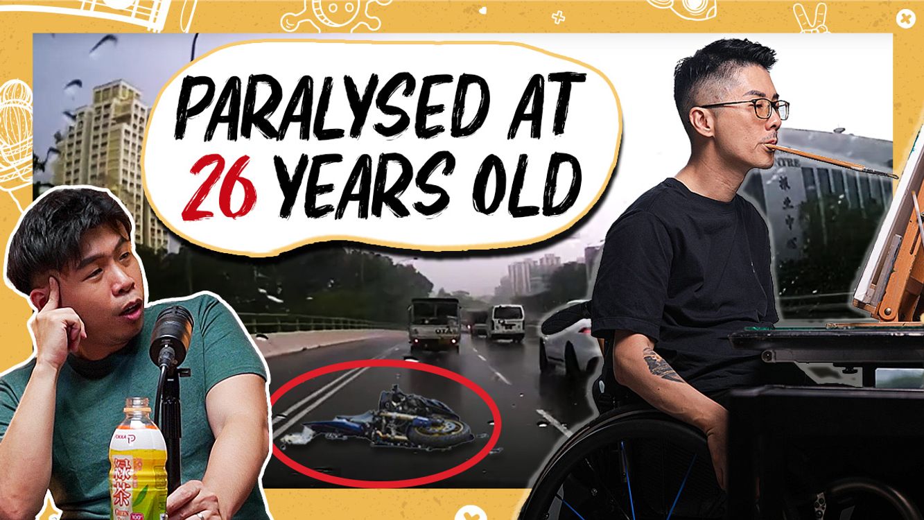 cover art for Motorcycle Accident Left Me PARALYSED At 26 | 4 Jul 2024