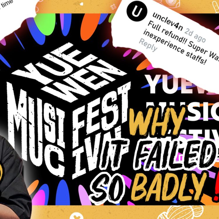 cover art for Why Yuewen Music Festival was the "Worst event ever"