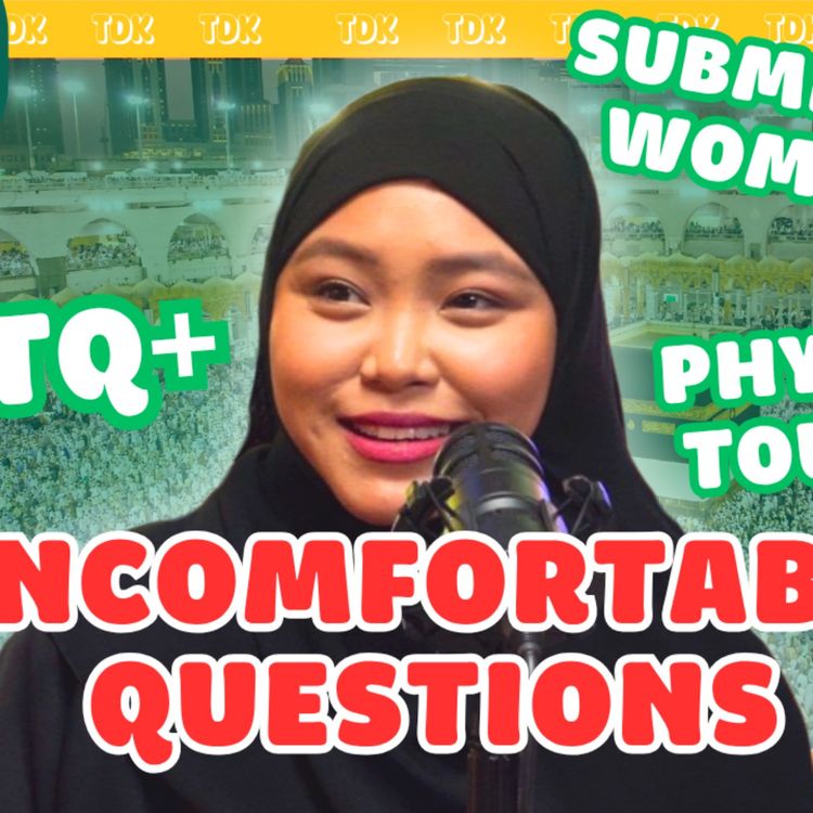 cover art for Asking a FEMALE ISLAMIC Teacher DIFFICULT Questions About Islam...