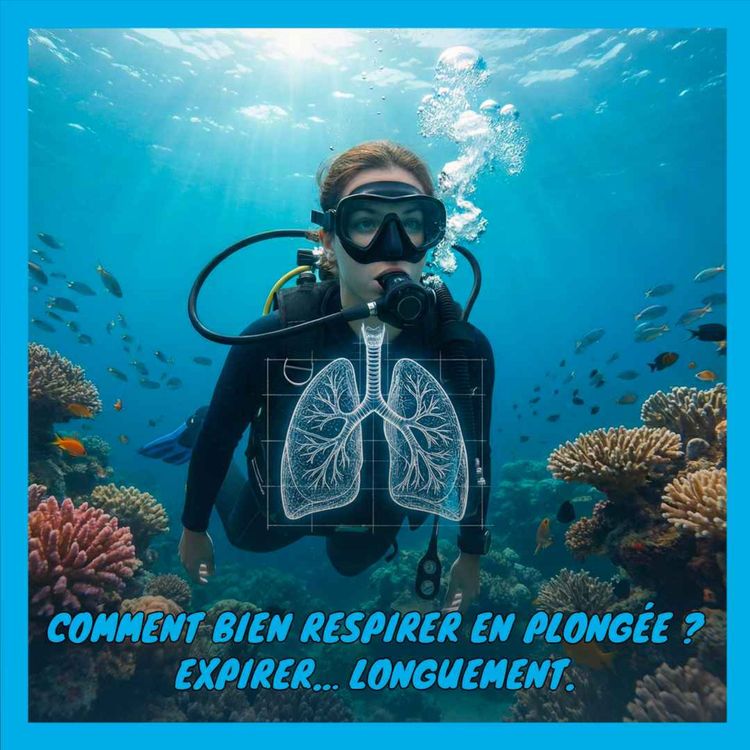 cover art for Comment bien respirer en plongée ? Expirer… longuement.