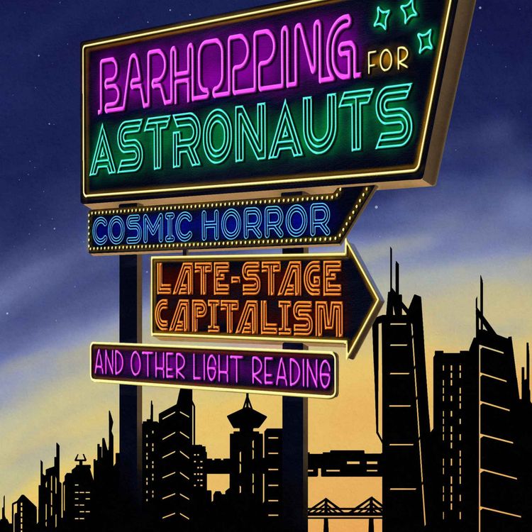 cover art for Leo X Robertson - Barhopping for Astronauts