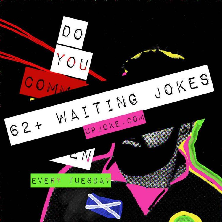 cover art for 62+ Waiting Jokes - Do You Comma Here Often