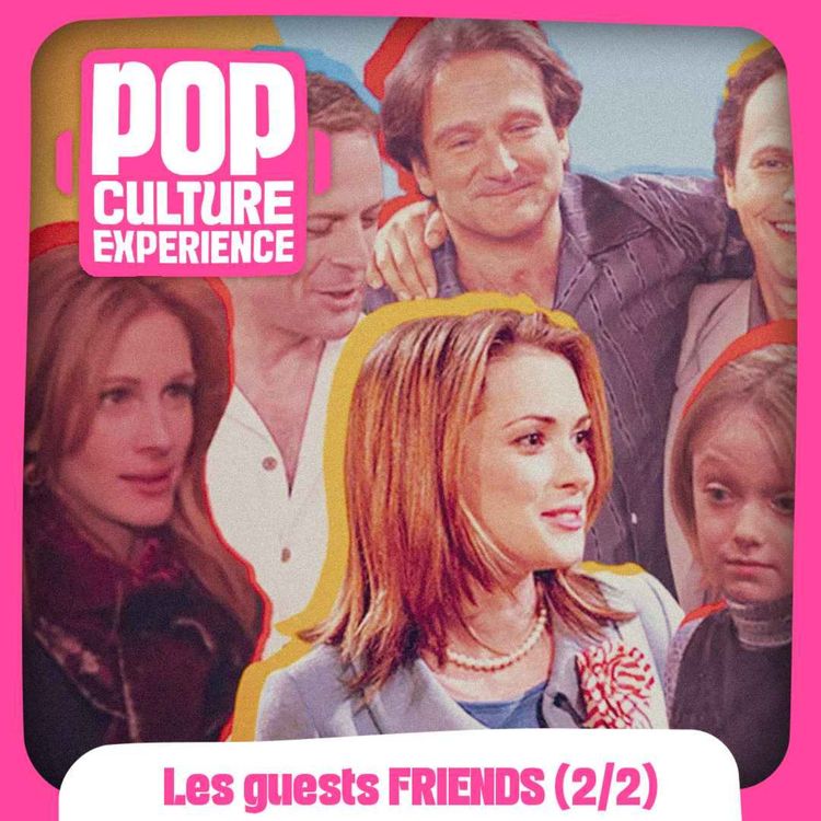 cover art for Bruce Willis, Brad pitt.. les 10 guest stars masculines qui on RETOURNÉ la série FRIENDS