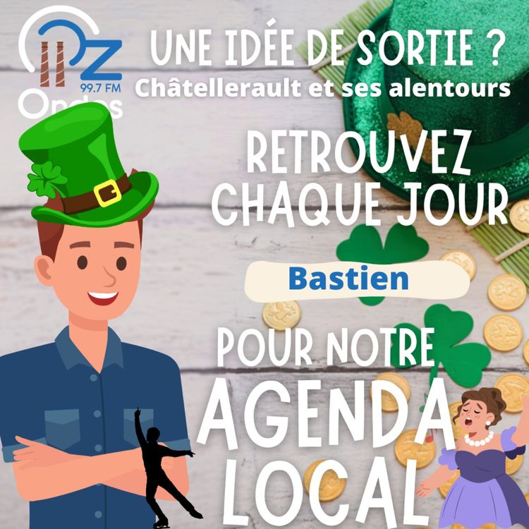 cover art for Agenda du 16 au 22 Mars 2026