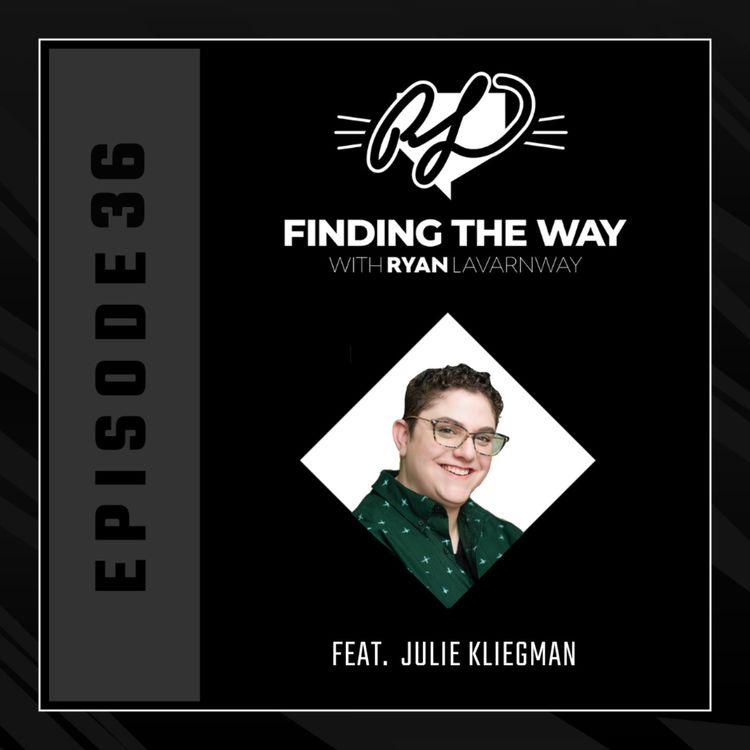 cover art for #36 – Julie Kliegman | Writing, Tenacity, and Identity   