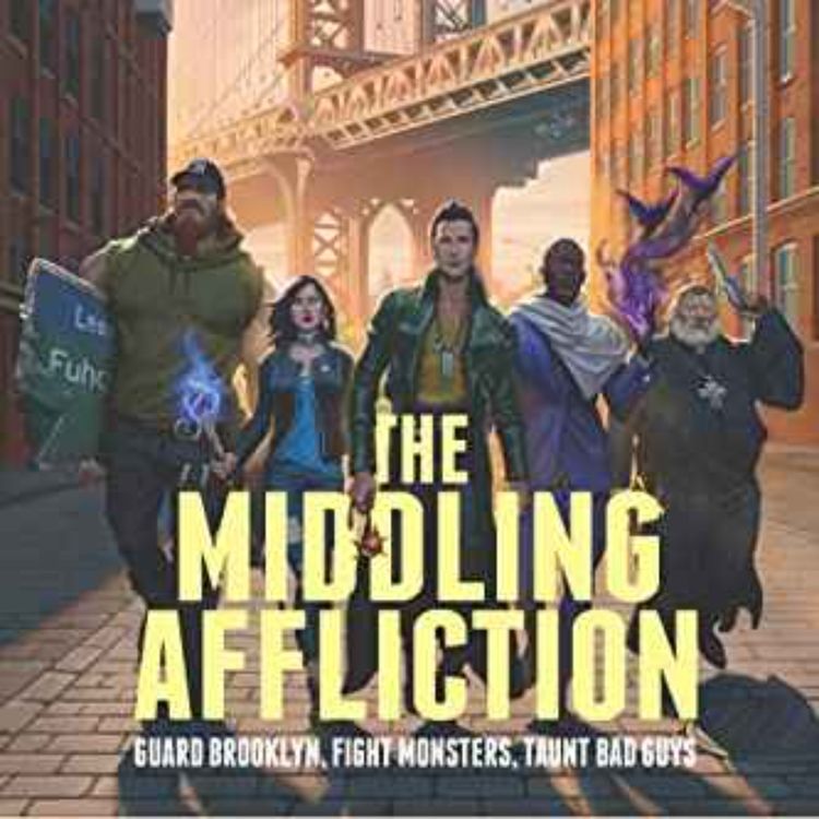 cover art for Alex Shvartsman -  The Middling Affliction: The Conradverse Chronicles, Book 1