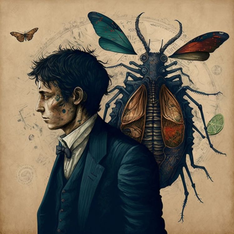 cover art for Franz Kafka: Brilliant and Bemused