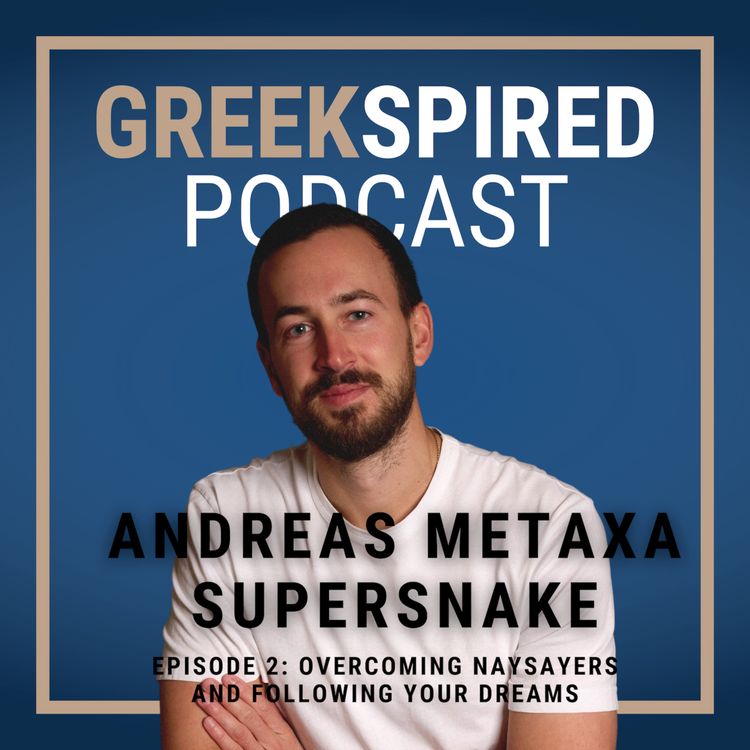 cover art for GREEKSPIRED x ANDREAS METAXA aka SUPERSNAKE