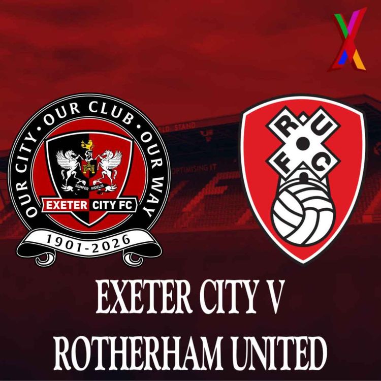 cover art for Exeter City v Rotherham United - George Mackenzie and Lottie Townsend