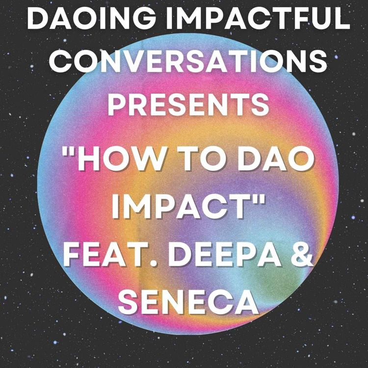 cover art for How to DAO Impact