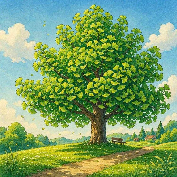cover art for Einschlafen mit Geschichten über lebende Fossilien – Ginkgo