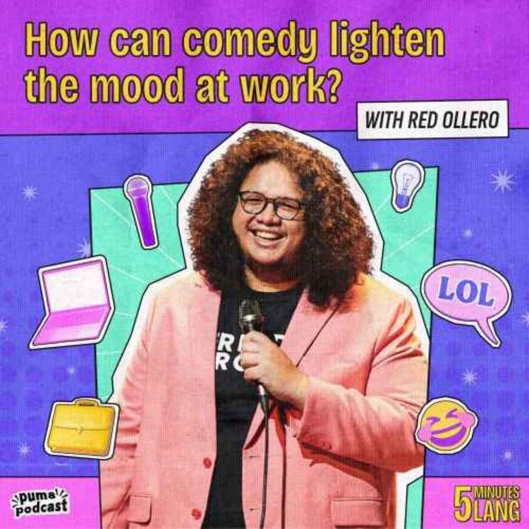 cover art for Need to break the ice at work? Make 'em laugh! | 5 Minutes Lang