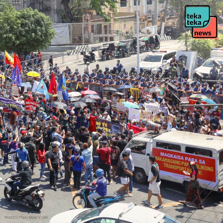 cover art for Breaking down jeepney consolidation | Teka Teka News