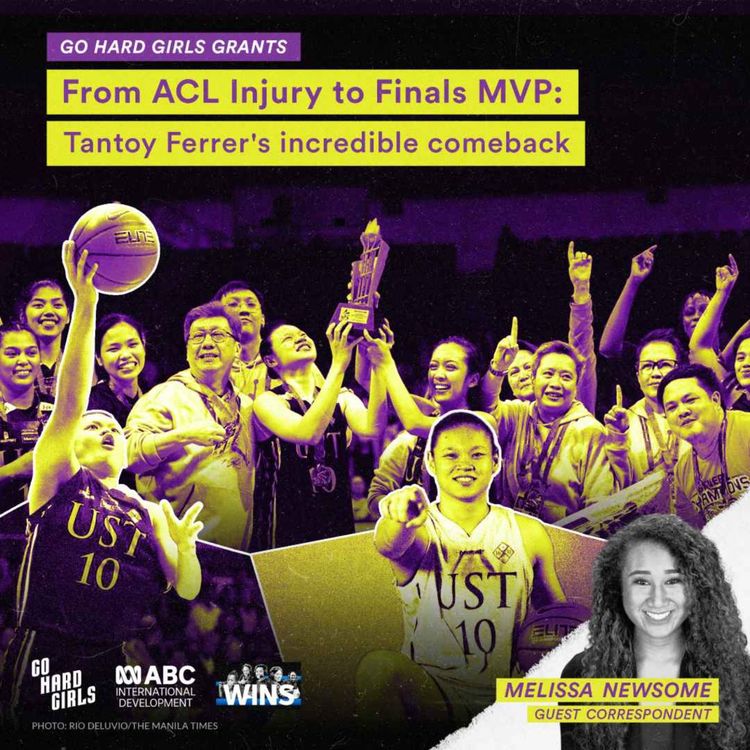 cover art for UST's Tantoy Ferrer recovered from an injury and took home the championship trophy | Go Hard Girls