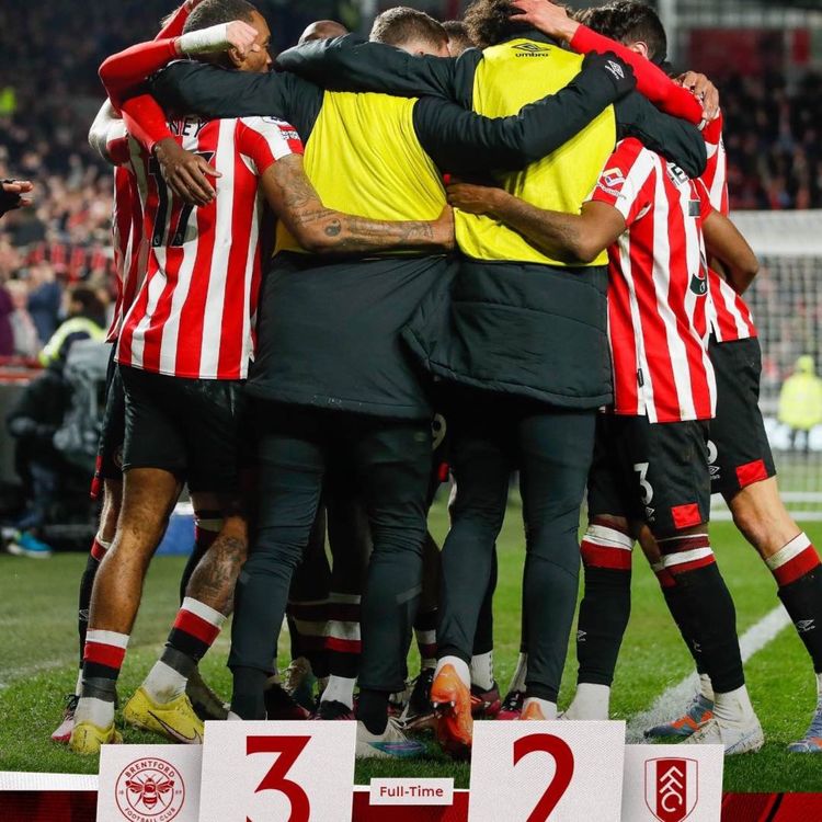 cover art for Brentford 3 Fulham 2 - Post-Match Podcast From The Stands