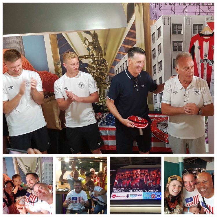 cover art for Brentford US Tour: Day 3 - Pre- Brighton Match in Atlanta