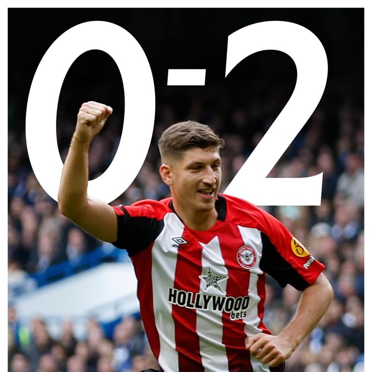 cover art for Chelsea Get Battered - Chelsea 0 Brentford 2. Post-Match podcast from the stands