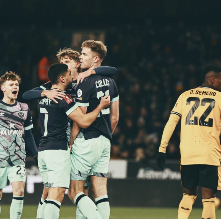 cover art for Fans Fear Banana Skin as Risk-Averse Bees Take on Woeful Wanderers | Wolves v Brentford Pre-Match Podcast