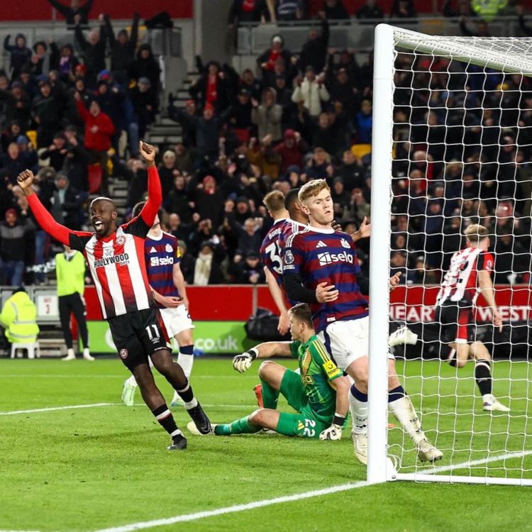 cover art for Bees Reunited with Snake Wissa | Newcastle v Brentford Preview Podcast