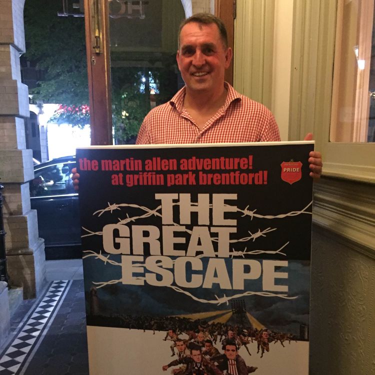 cover art for Martin ‘Mad Dog’ Allen Unleashed | Tales of Chaos & Brentford Spirit LIVE From the Beesotted Social Part 1