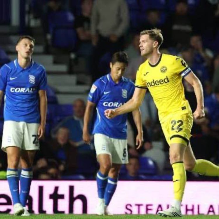cover art for League Cup: Birmingham 1 Brentford 6 - Post-Match Podcast From The Stands