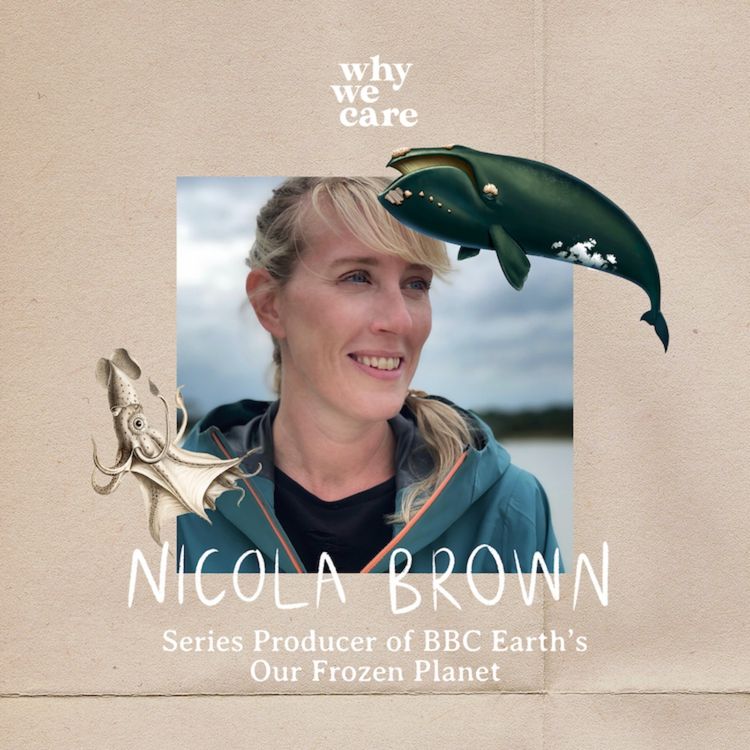 cover art for How is climate change impacting communities and species in the frozen parts of our planet? with Nicola Brown, Series Producer of BBC’s Our Frozen Planet