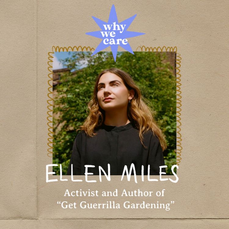 cover art for Nature in urban spaces: a human right? with Ellen Miles, Activist and Author of “Get Guerrilla Gardening”