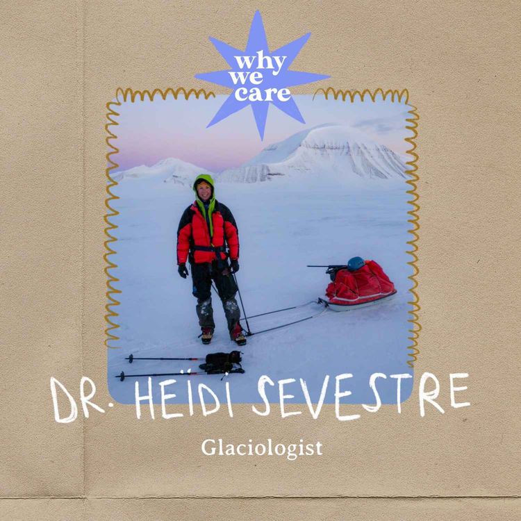 cover art for Is it too late to save our glaciers? with Dr. Heïdi Sevestre, glaciologist