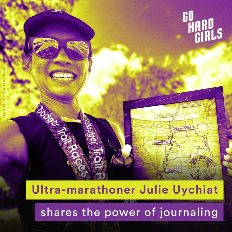 cover art for Ultra-marathoner Julie Uychiat shares the power of journaling