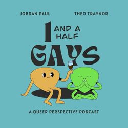 cover art for 1 and a Half Gays