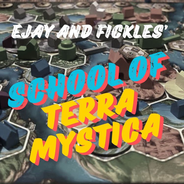 cover art for ACT47: How to get good at Terra Mystica, with Mr Fickles