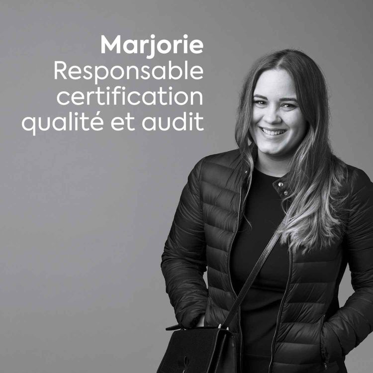cover art for Marjorie Mas, Responsable certification qualité et audit