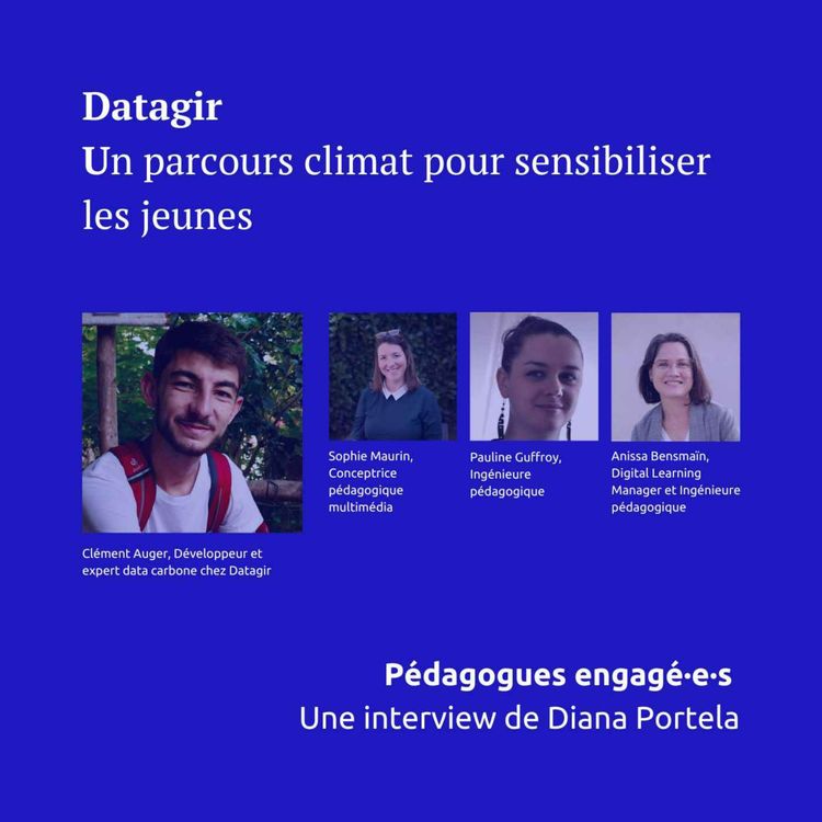 cover art for Datagir, un parcours climat pour sensibiliser les jeunes