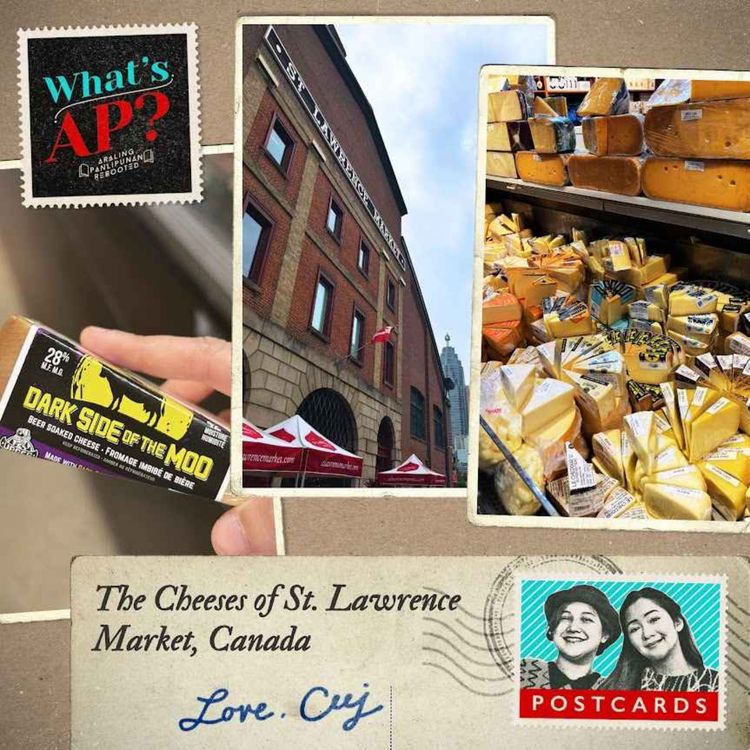 cover art for The Cheeses of St. Lawrence Market, Canada | Postcards