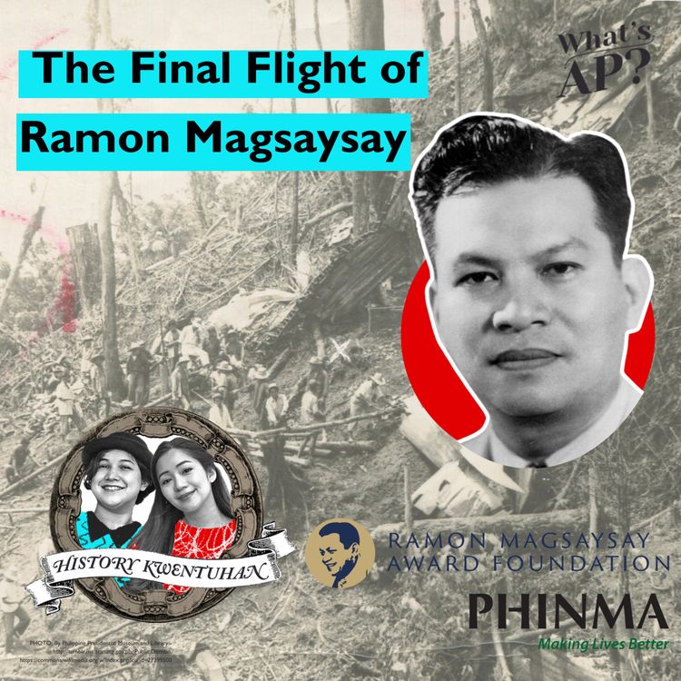 cover art for  The Final Flight of Ramon Magsaysay