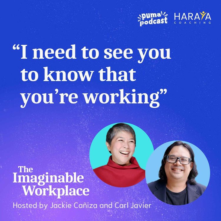 cover art for “I need to see you to know that you’re working”