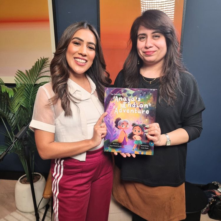 cover art for Krupa Chavda-Derodra on her journey from dancer to author