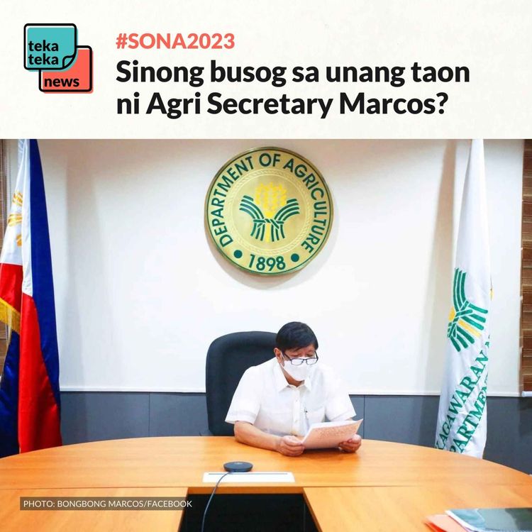 cover art for #SONA2023: Sinong busog sa unang taon ni Agri Secretary Marcos?