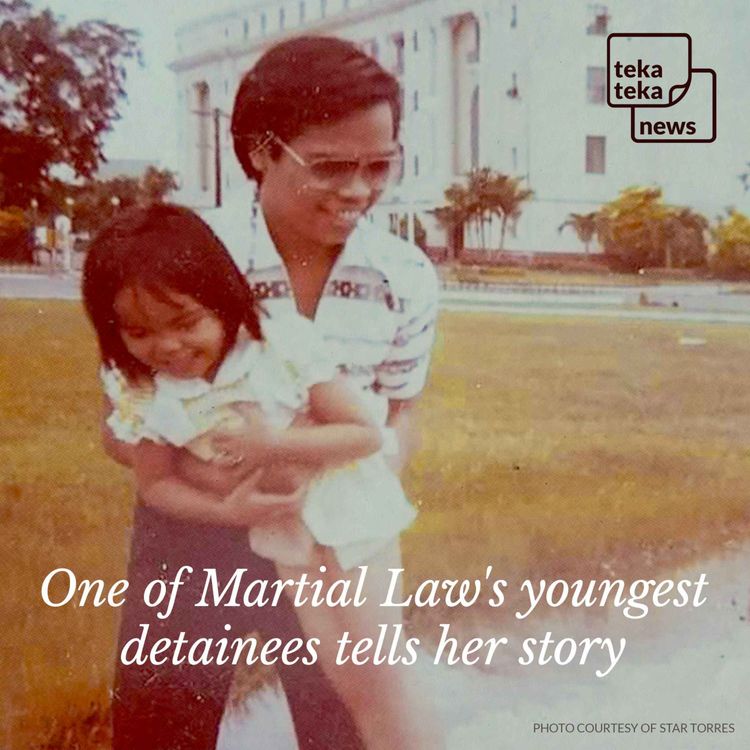 cover art for One of martial law's youngest detainees tells her story